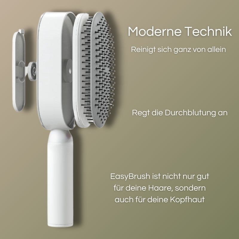 EasyBrush – Die selbstreinigende Haarbürste