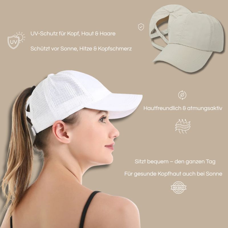 HighTail Meshback – Stylische Mesh-Cap mit Zopföffnung