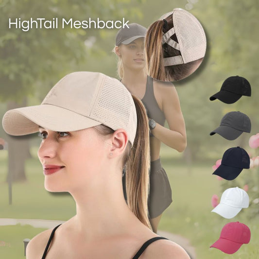HighTail Meshback – Stylische Mesh-Cap mit Zopföffnung