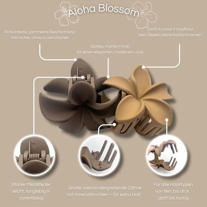 🌸 Aloha Blossom - Deine Sommer-Haarklammer