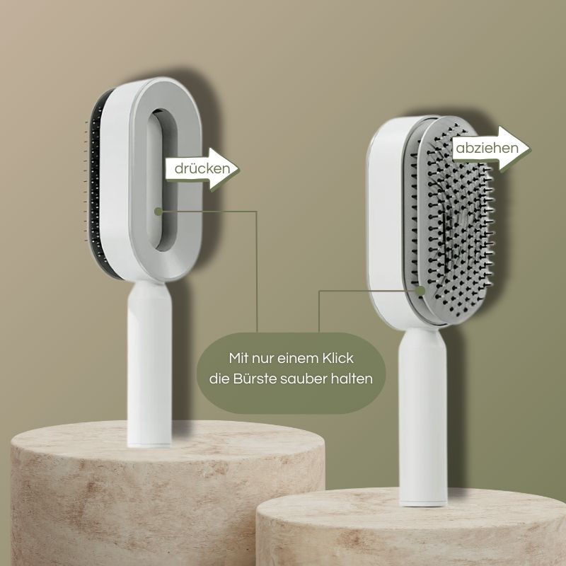 EasyBrush – Die selbstreinigende Haarbürste
