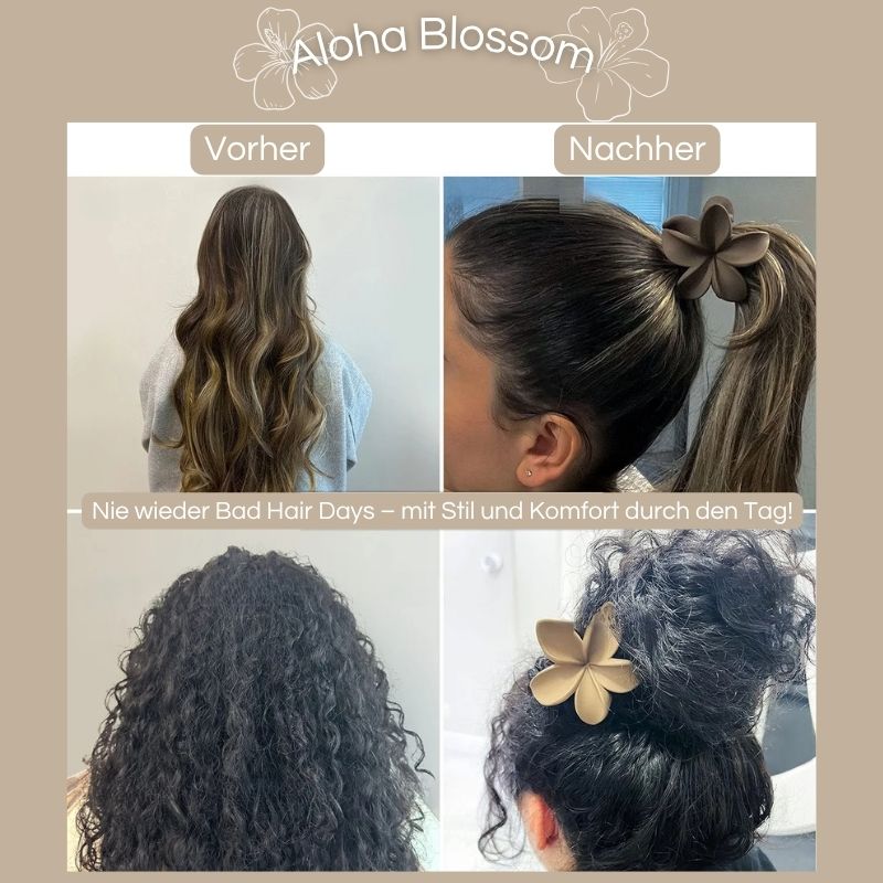 🌸 Aloha Blossom - Deine Sommer-Haarklammer