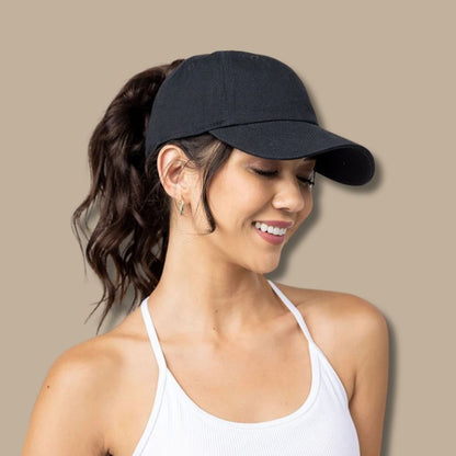 HighTail Snapback – Stylische Cap mit Zopföffnung