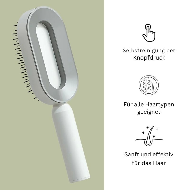 EasyBrush – Die selbstreinigende Haarbürste