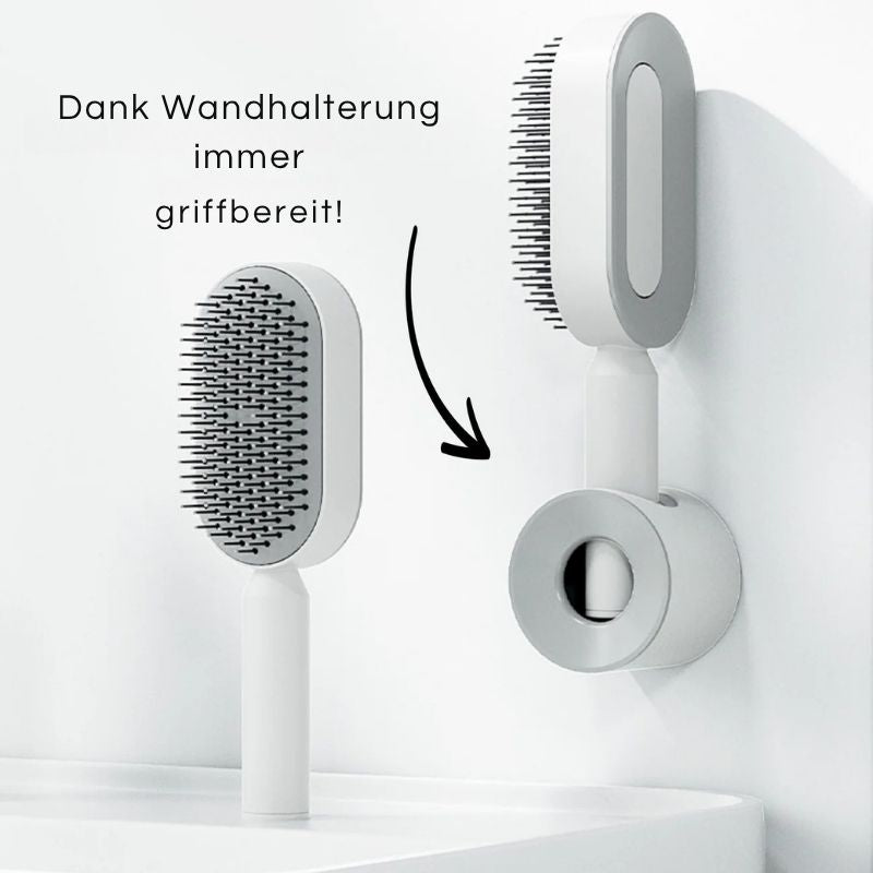 EasyBrush – Die selbstreinigende Haarbürste