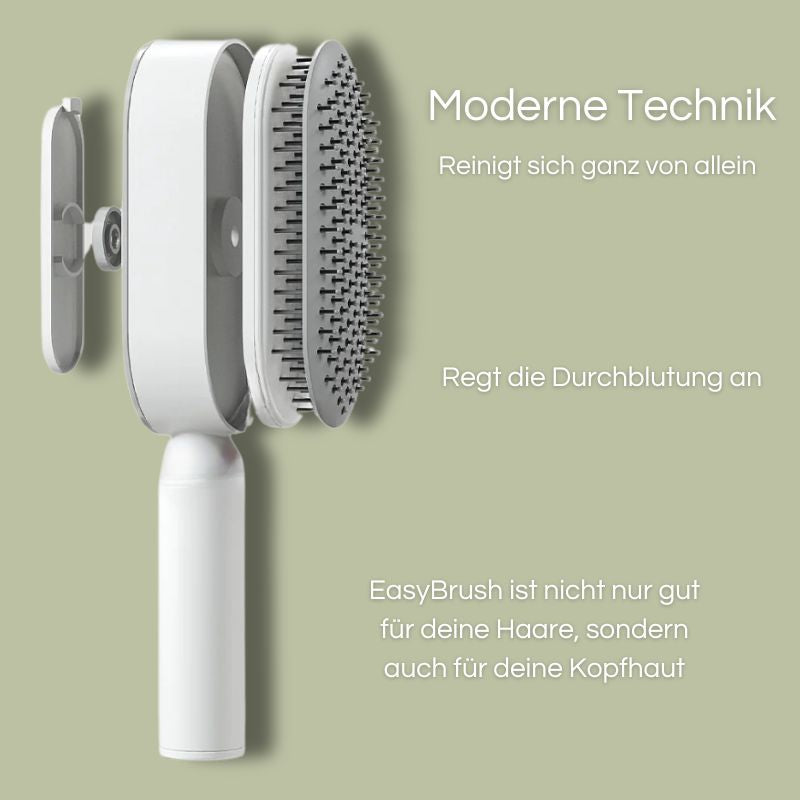 EasyBrush – Die selbstreinigende Haarbürste