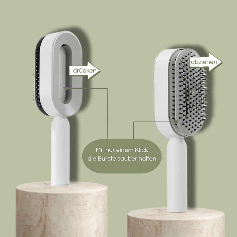 EasyBrush – Die selbstreinigende Haarbürste
