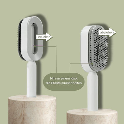 EasyBrush – Die selbstreinigende Haarbürste