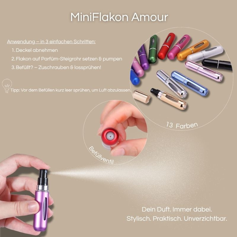 MiniFlakon Amour – Dein Duft to go